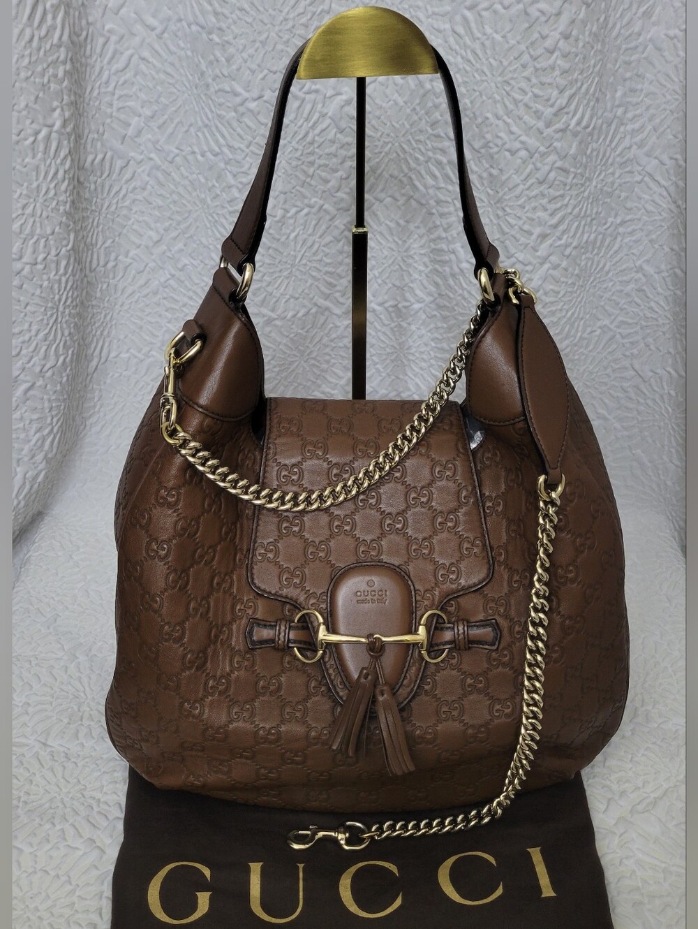 🎋Gucci Guccissima Emily Shoulder Bag - Picture 4 of 15